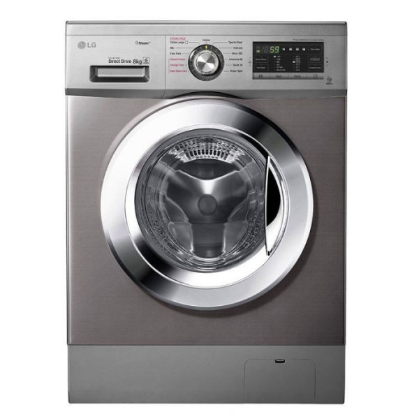 LAVE LINGE FRONTALE LG FH2J3TNG5P 8KG - SILVER