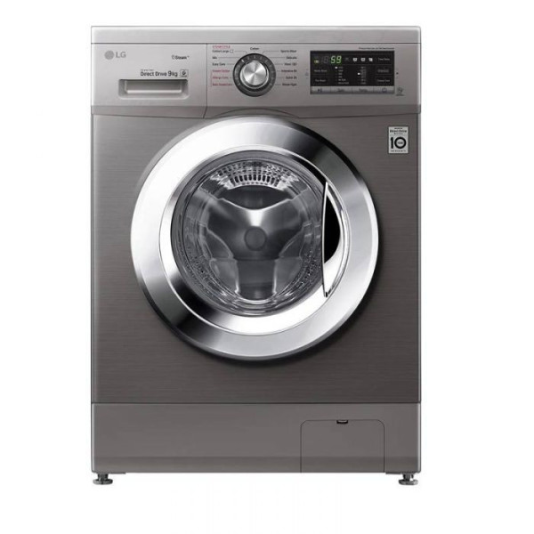 LAVE LINGE FRONTALE LG FH4G6VDY6 9KG - SILVER