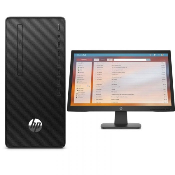 PC DE BUREAU HP PRO 300 G6 I3 10É GÉN 4GO 1TO -NOIR (2T8E5ES)