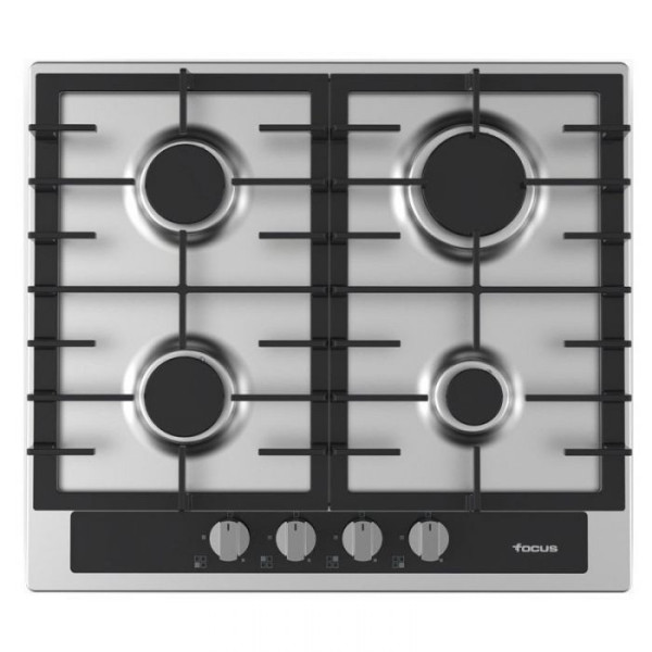 Plaque de Cuisson FOCUS F402X 4 Feux 60 cm - Inox