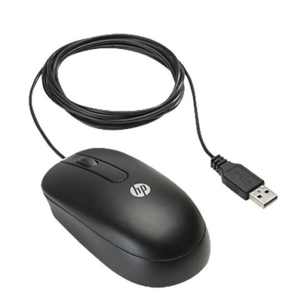 SOURIS OPTIQUE HP USB FILAIRE - NOIR
