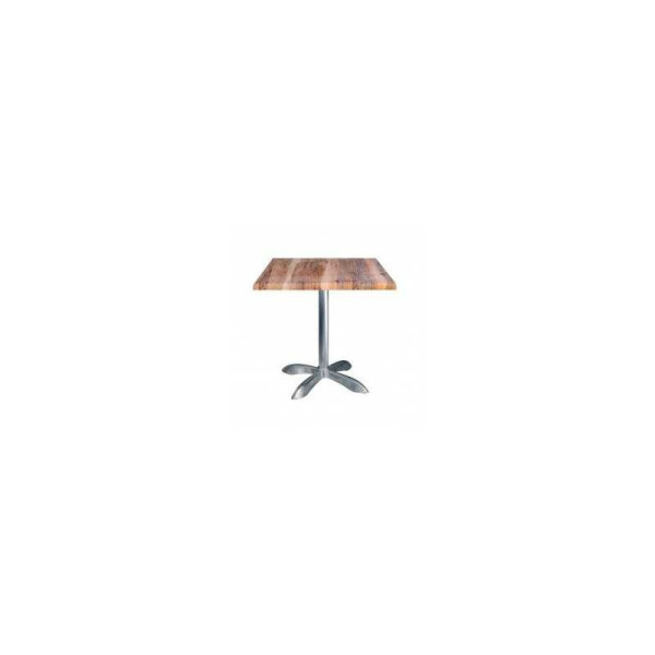 Table Bistrot Carre 70x70 Top En Werzalit SOTUFAB (TBIS032)