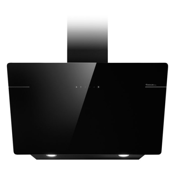 HOTTE DÉCORATIVE FOCUS BARETTA 90CM - NOIR