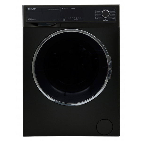 LAVE LINGE FRONTALE SHARP ES-FP814CX-B 8 KG - NOIRE