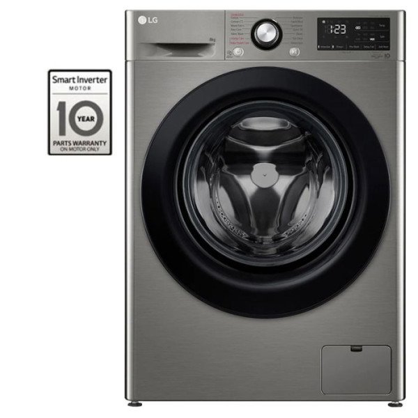 LAVE LINGE FRONTALE LG VIVACE F4R3TYG6P 8KG - SILVER