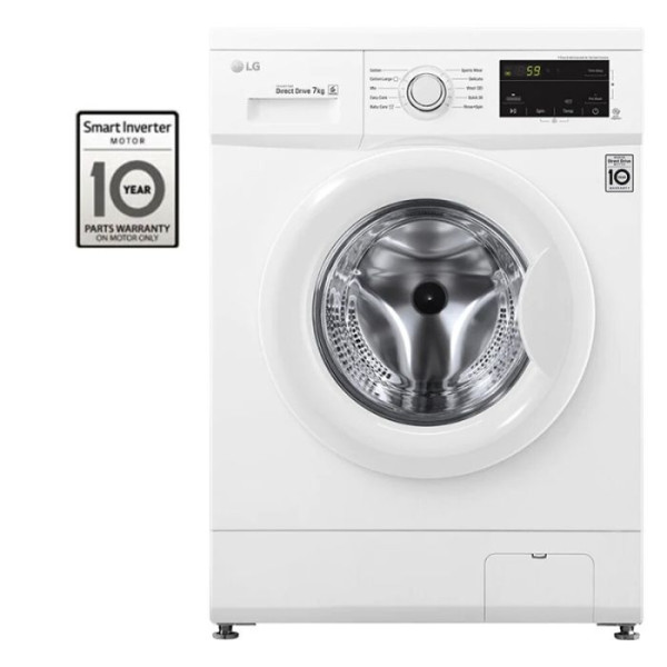 LAVE LINGE FRONTALE LG FH2J3QDNG0P 7KG - BLANC