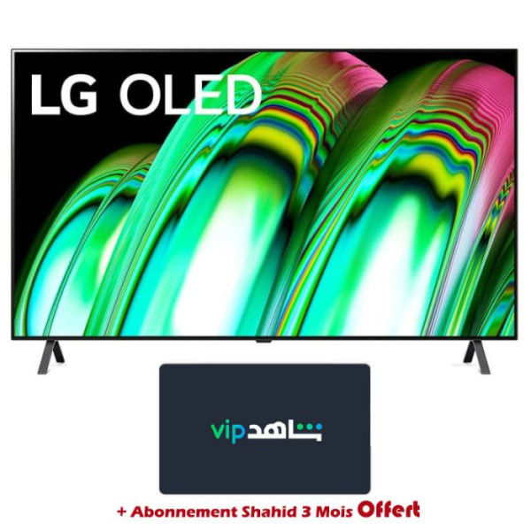 TV LG 65" SMART A2 OLED ULTRA HD 4K 2022 + ABONNEMENT SHAHID 3 MOIS Donner votre avis !