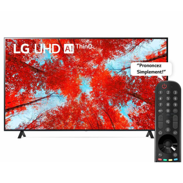 TV LG 86'' SMART SÉRIE UQ90 ULTRA HD 4K