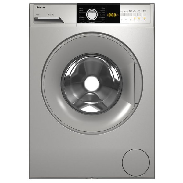 LAVE LINGE FRONTAL FOCUS F1208S 8KG - SILVER