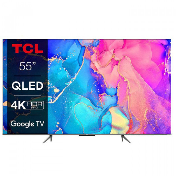 TV TCL 55'' SMART C635 GOOGLE 4K QLED