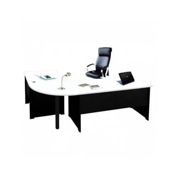 BUREAU DE DIRECTION PLUS PVC AVEC RETOUR